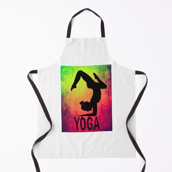 Item preview, Yoga Poses - Multi-coloured Background designed and sold by SadSacDesigns.