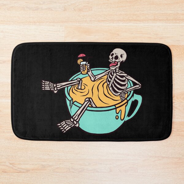 Item preview, Coffee Skeleton designed and sold by Flakey-.