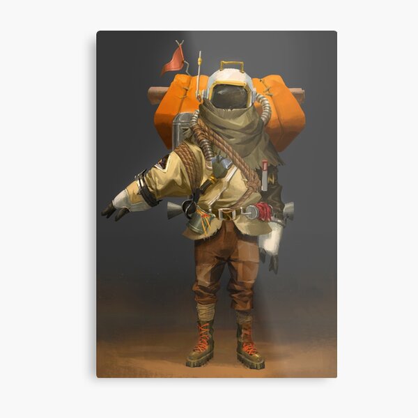 Outer Wilds Character Metal Print