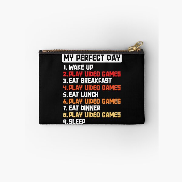Item preview, My Perfect Day Video Games Retro Vintage designed and sold by mteehut.