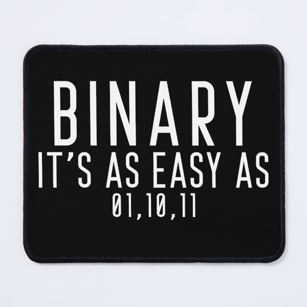 Item preview, Binary It's As Easy As 01 10 11 - Funny Programming Quotes designed and sold by ferdaousseshop.