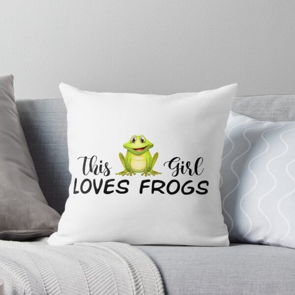 Item preview, This Girl Loves Frogs designed and sold by Life Shop.