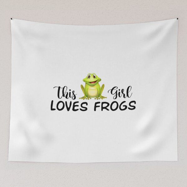 Item preview, This Girl Loves Frogs designed and sold by Life Shop.