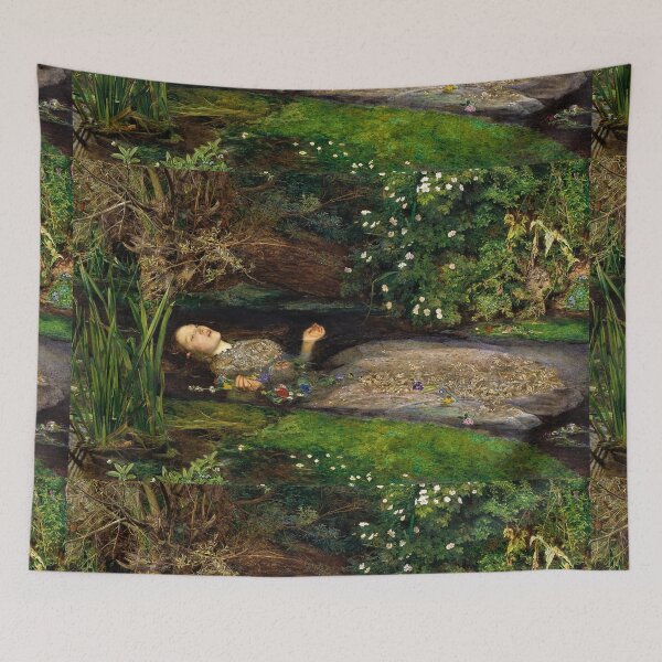 Item preview, John Everett Millais "Ophelia" designed and sold by lava-girl.