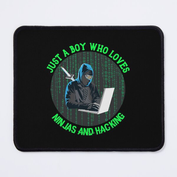 Item preview, Just a Boy Who Loves Ninjas and Hacking designed and sold by nando270.