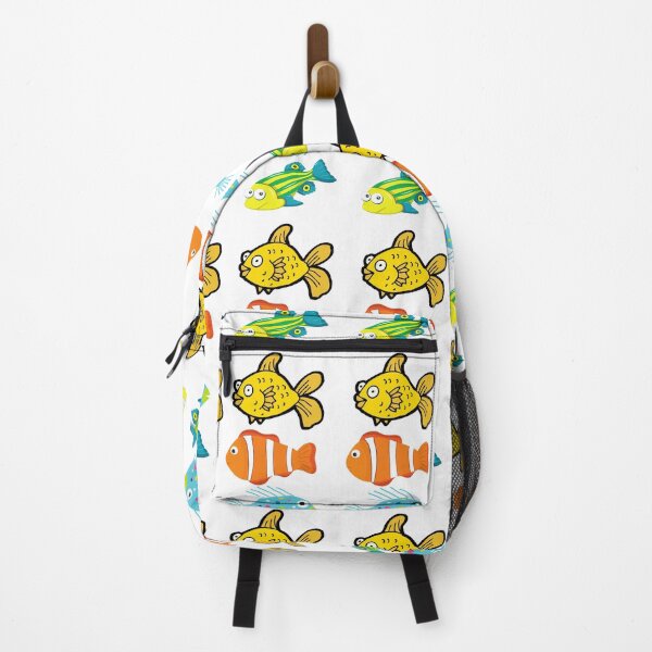 Item preview, Colorful School of swimming fish designed and sold by Hinny8.