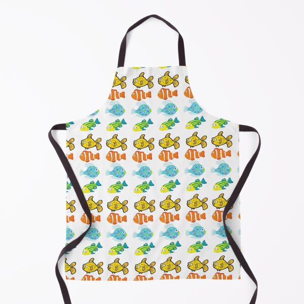 Item preview, Colorful School of swimming fish designed and sold by Hinny8.