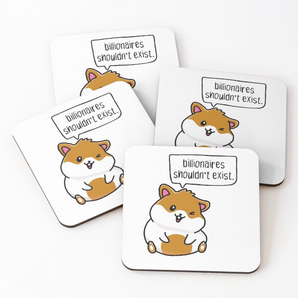 Artikelvorschau, billionaires shouldn't exist. cute anarchist hamster. entworfen und verkauft von cute anarchist animals.