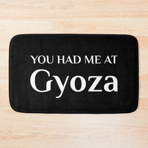 Item preview, Had Me At Gyoza Japanese Food Garlic Dumpling designed and sold by Creekman Designs.