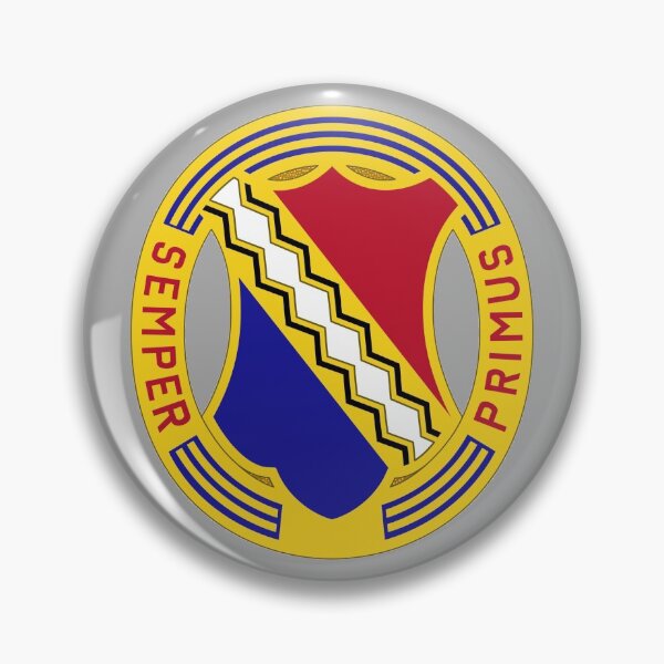 Item preview, 1st Infantry Regiment (United States) designed and sold by wordwidesymbols.