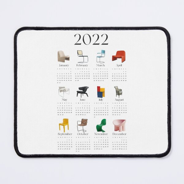 Item preview, 2022 Aesthetic Luxury Chairs Calendar designed and sold by SerenaChoe.