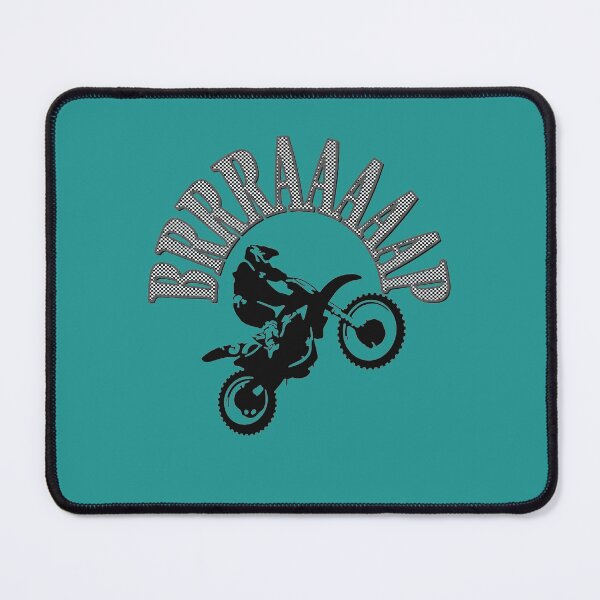Item preview, Brrraaaaap Dirtbike Motocross Design In Grey designed and sold by taiche.