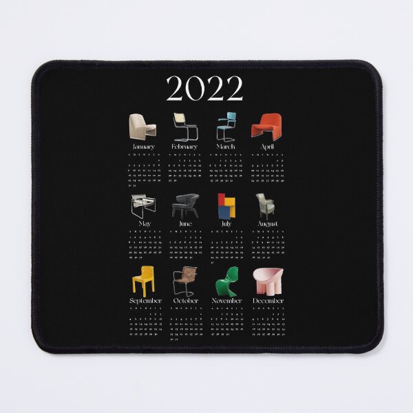 Item preview, 2022 Aesthetic Luxury Chairs Calendar designed and sold by SerenaChoe.