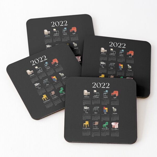 Item preview, 2022 Aesthetic Luxury Chairs Calendar designed and sold by SerenaChoe.