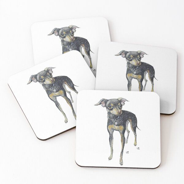 Item preview, Terrier dog drawing, cute puppy  designed and sold by ArtEkaterina.