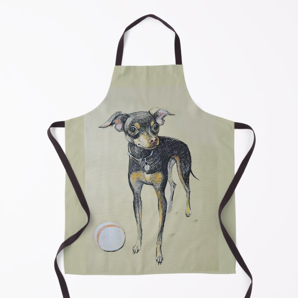 Item preview, Terrier dog drawing, cute puppy designed and sold by ArtEkaterina.