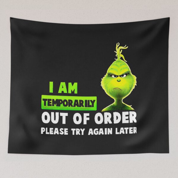 Item preview, Christmas i am Temporarily Out of Order Please Try Again Later   designed and sold by RedRoseTe.