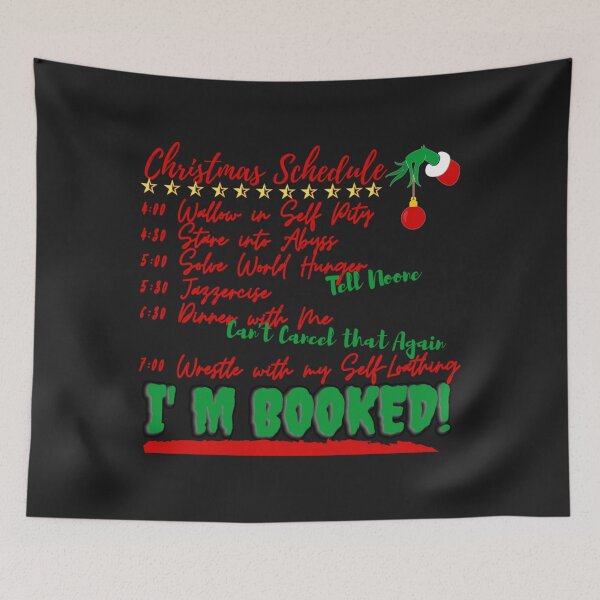 Item preview, Christmas Schedule   designed and sold by RedRoseTe.