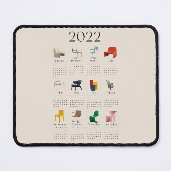 Item preview, 2022 Aesthetic Luxury Chairs Calendar designed and sold by SerenaChoe.