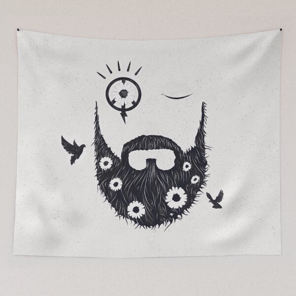 Item preview, Make Beards Not War! designed and sold by Steffen Remter.
