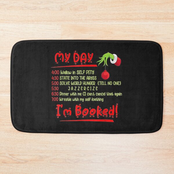 Item preview, Funny Christmas Xmas My Day I_amp_39_m Booked   designed and sold by RedRoseTe.