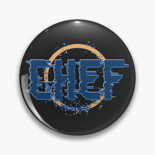 Item preview, Chef Glitch Ring - Blue designed and sold by Chubuter.