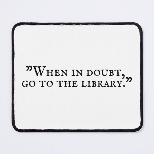 Item preview, Library Quote designed and sold by verticalley.