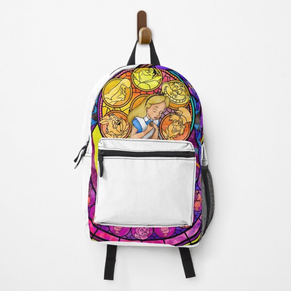 Item preview, Alice stained glass window illustration - Graphic gift idea designed and sold by DGCollab.