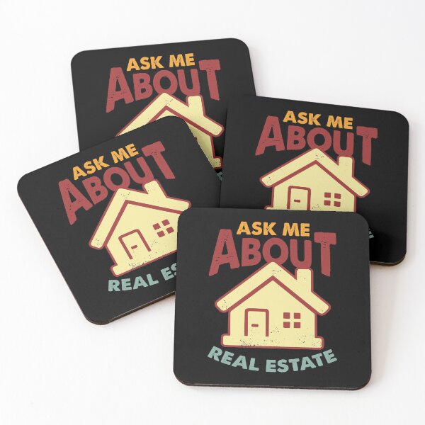 Item preview, Ask Me About Real Estate designed and sold by Whimsical  Thinker.