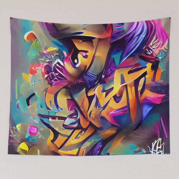 Item preview, Personality Graffiti Street Art designed and sold by JoyforU.