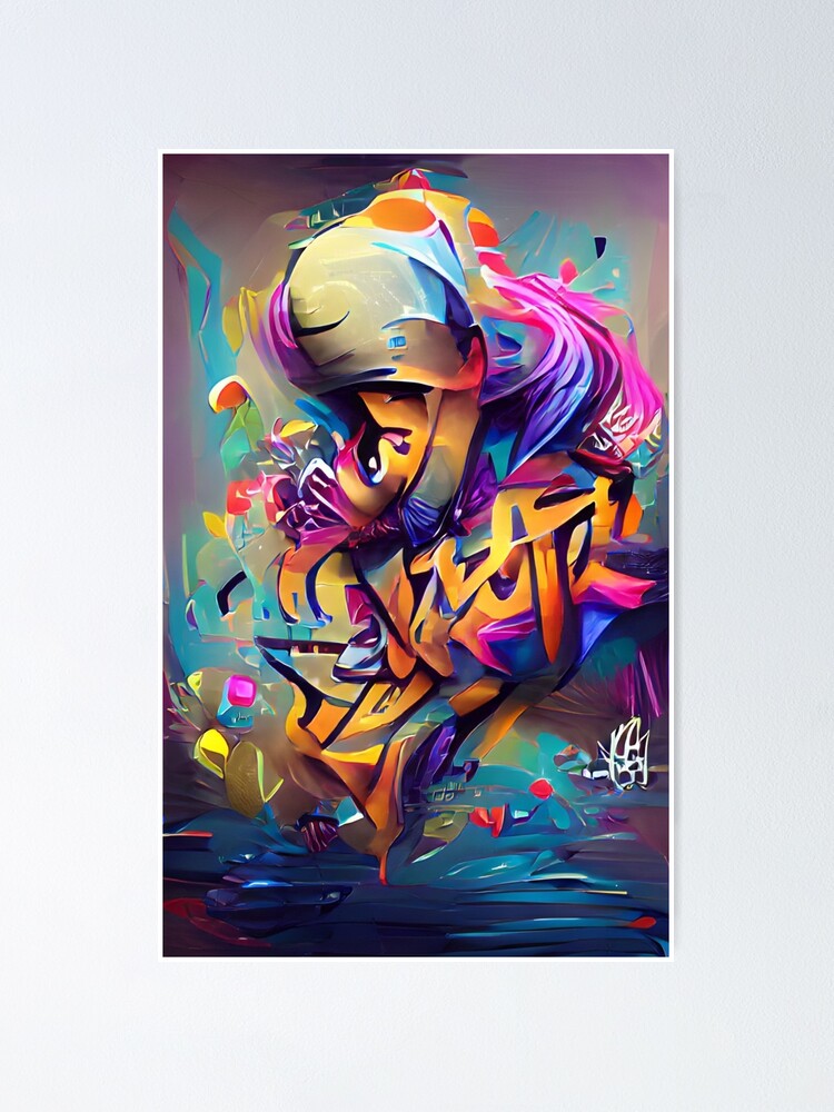 Graffiti Poster Personality for by Redbubble Sale Street Art\