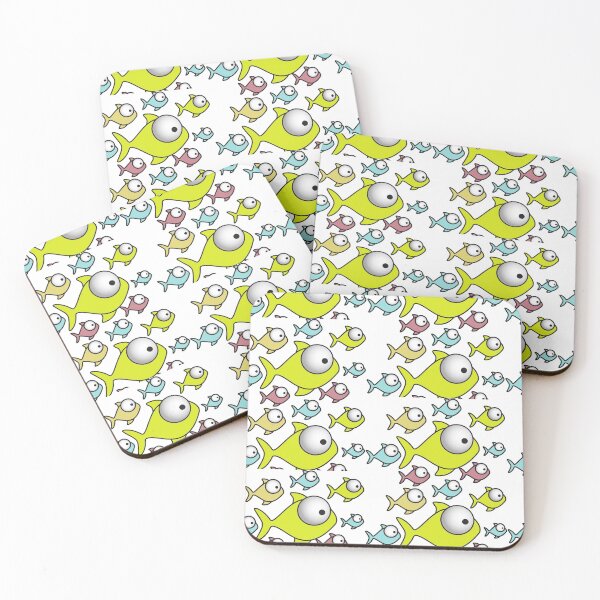 Item preview, School of swimming fish designed and sold by Hinny8.
