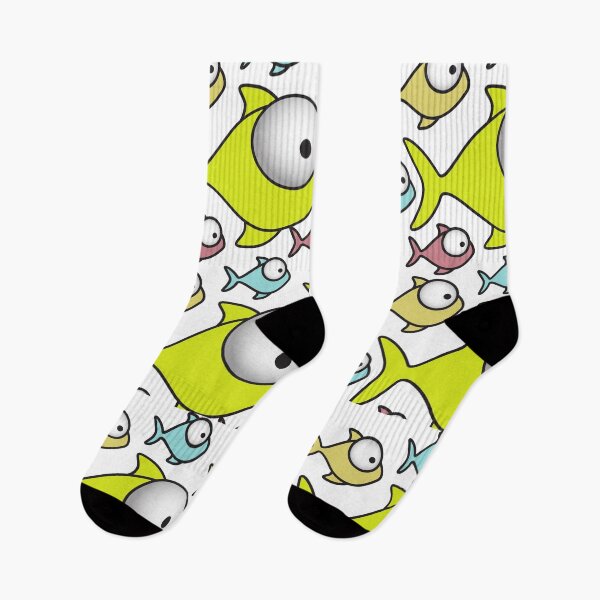 Item preview, School of swimming fish designed and sold by Hinny8.
