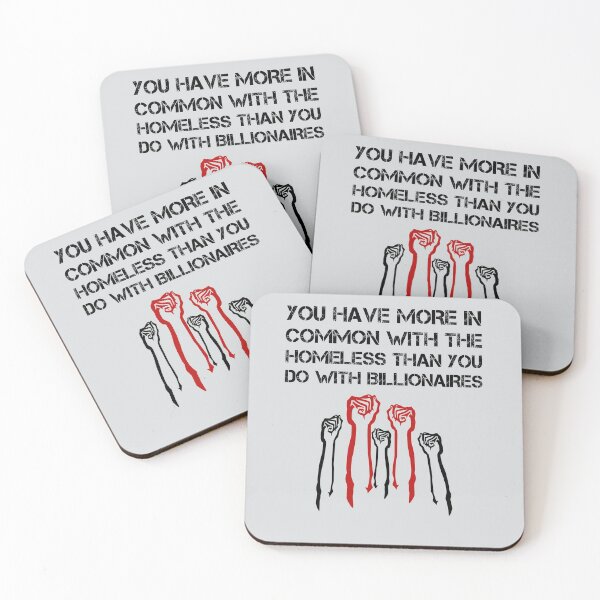 Item preview, Communist Socialist Left Class Solidarity Anti Billionaire designed and sold by Creekman Designs.