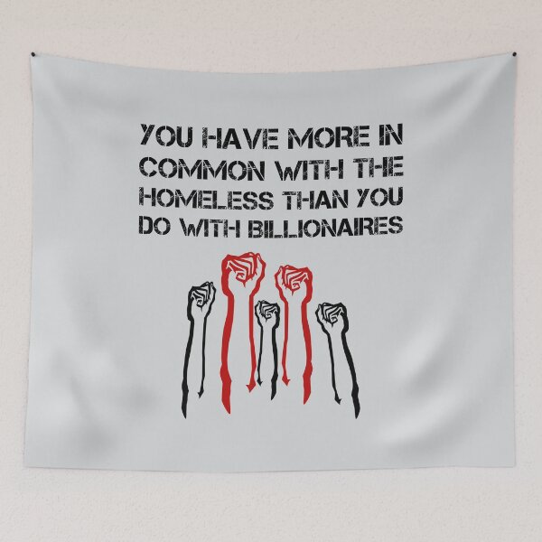 Item preview, Communist Socialist Left Class Solidarity Anti Billionaire designed and sold by Creekman Designs.