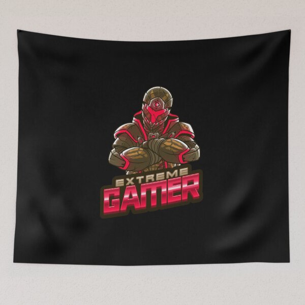 Item preview, Extreme Gamer with Galactic Warrior designed and sold by PRIVARSHU.