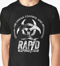 CDC - Rapid Response Team (White Out) Graphic T-Shirt