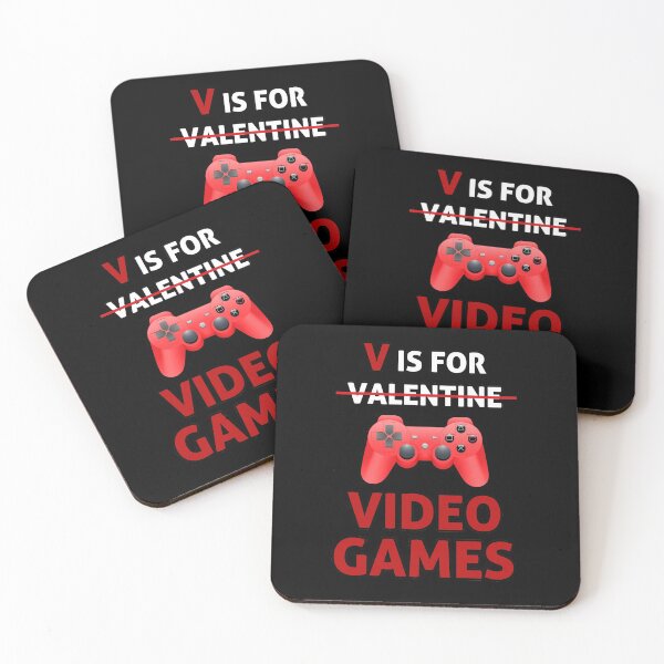 Item preview, V Is For Video Games Not For Valentines Day designed and sold by smailjr.