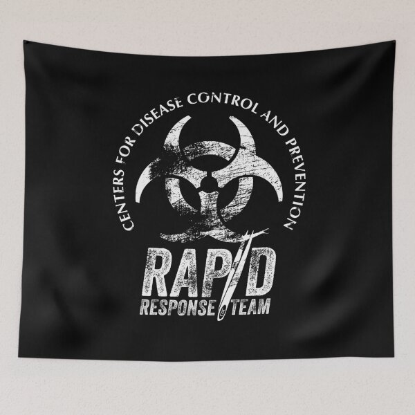 Item preview, CDC - Rapid Response Team (White Out) designed and sold by godgeeki.