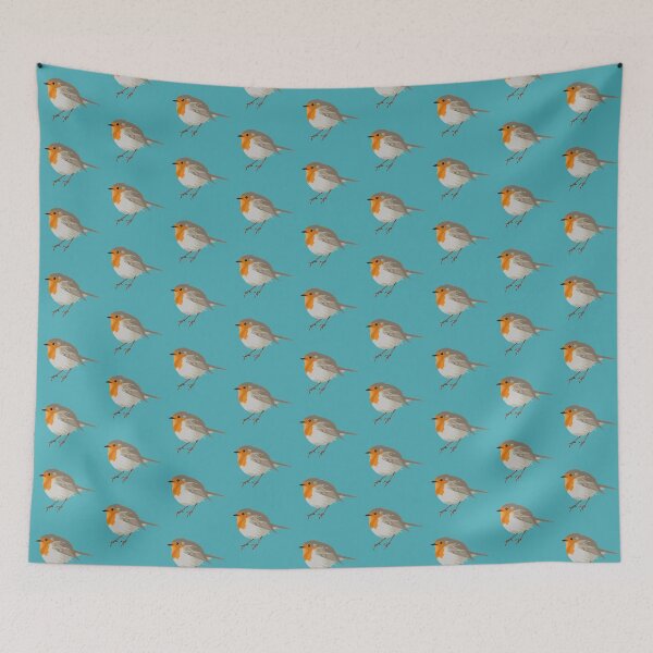 Item preview, Cute european robin bird designed and sold by Captain Chromatic.