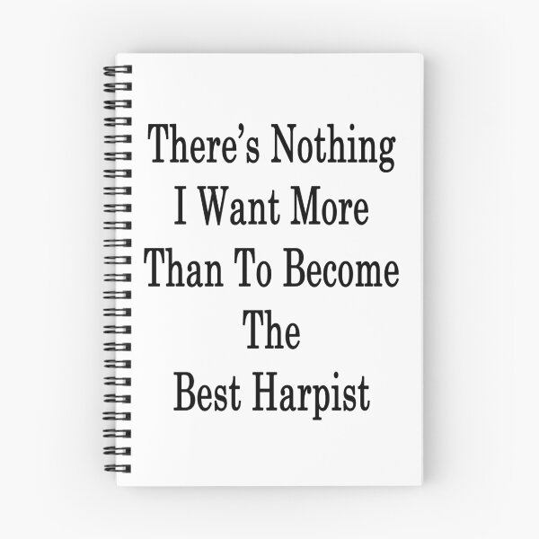 Item preview, There's Nothing I Want More Than To Become The Best Harpists  designed and sold by supernova23.
