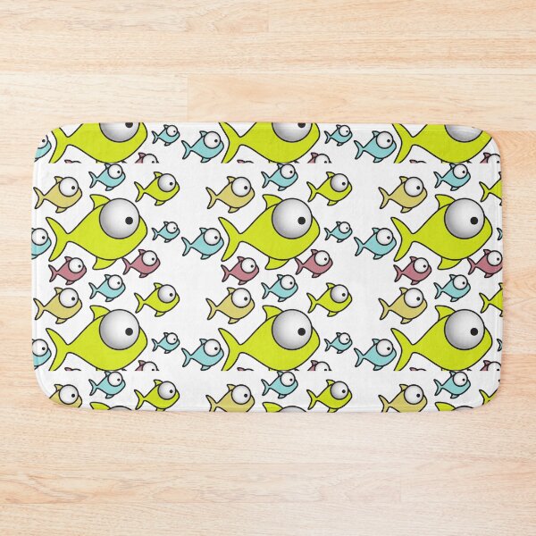 Item preview, School of swimming fish designed and sold by Hinny8.