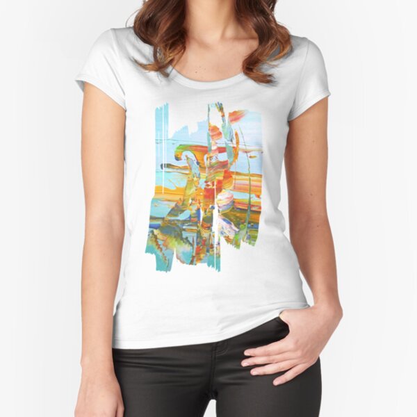 Barque-en-ciel T-shirt échancré