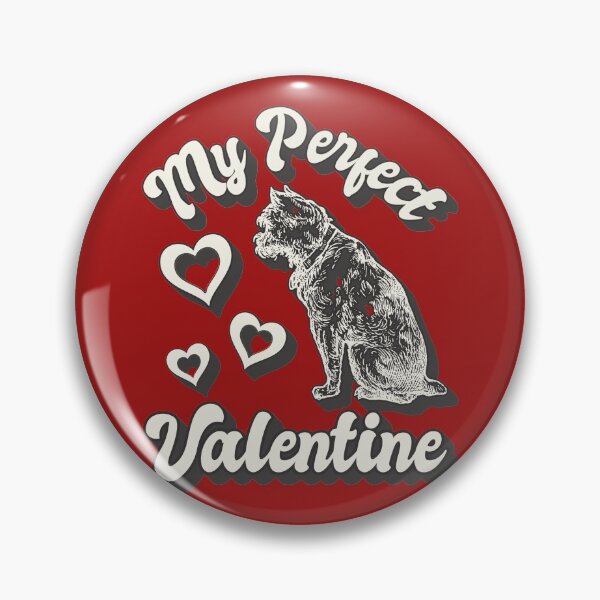 Item preview, My Perfect Valentine, Scruffy Dog Valentine, Fun Valentines Design For Dog Animal Lovers designed and sold by TrulyEpoque.