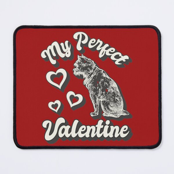 Item preview, My Perfect Valentine, Scruffy Dog Valentine, Fun Valentines Design For Dog Animal Lovers designed and sold by TrulyEpoque.