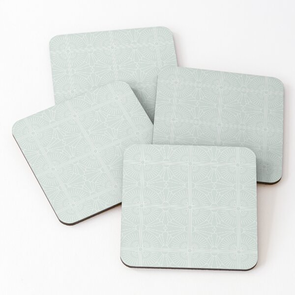 Item preview, Behr BREEZEWAY Green Deco 14 designed and sold by AuraTherapeia.