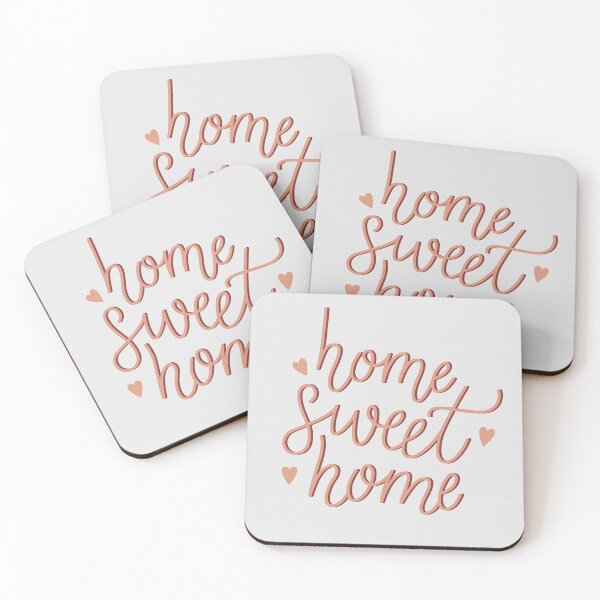 Item preview, Home sweet home hand lettering designed and sold by Darina Gulbina.