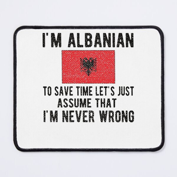 Item preview, Albanian Heritage Albania Roots Albanian Flag designed and sold by Pukiart.