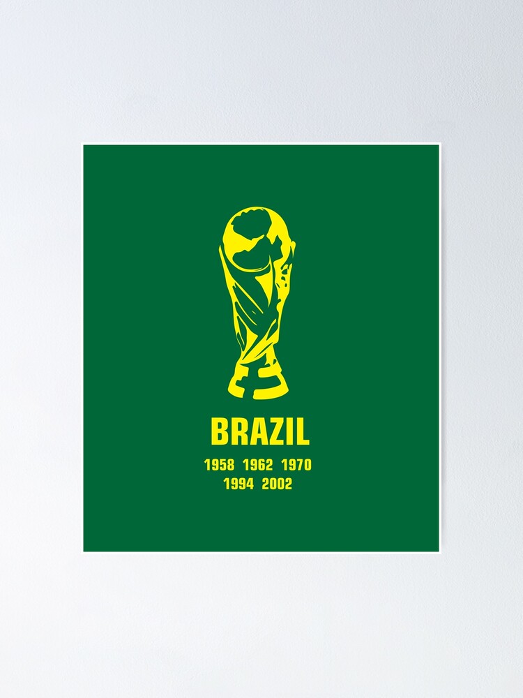 1958 BRAZIL WORLD CUP POSTER