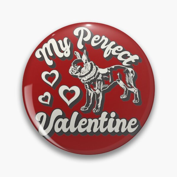 Item preview,  My Perfect Pitbull Terrier Valentine, Fun Valentines Design For Dog Animal Lovers designed and sold by TrulyEpoque.